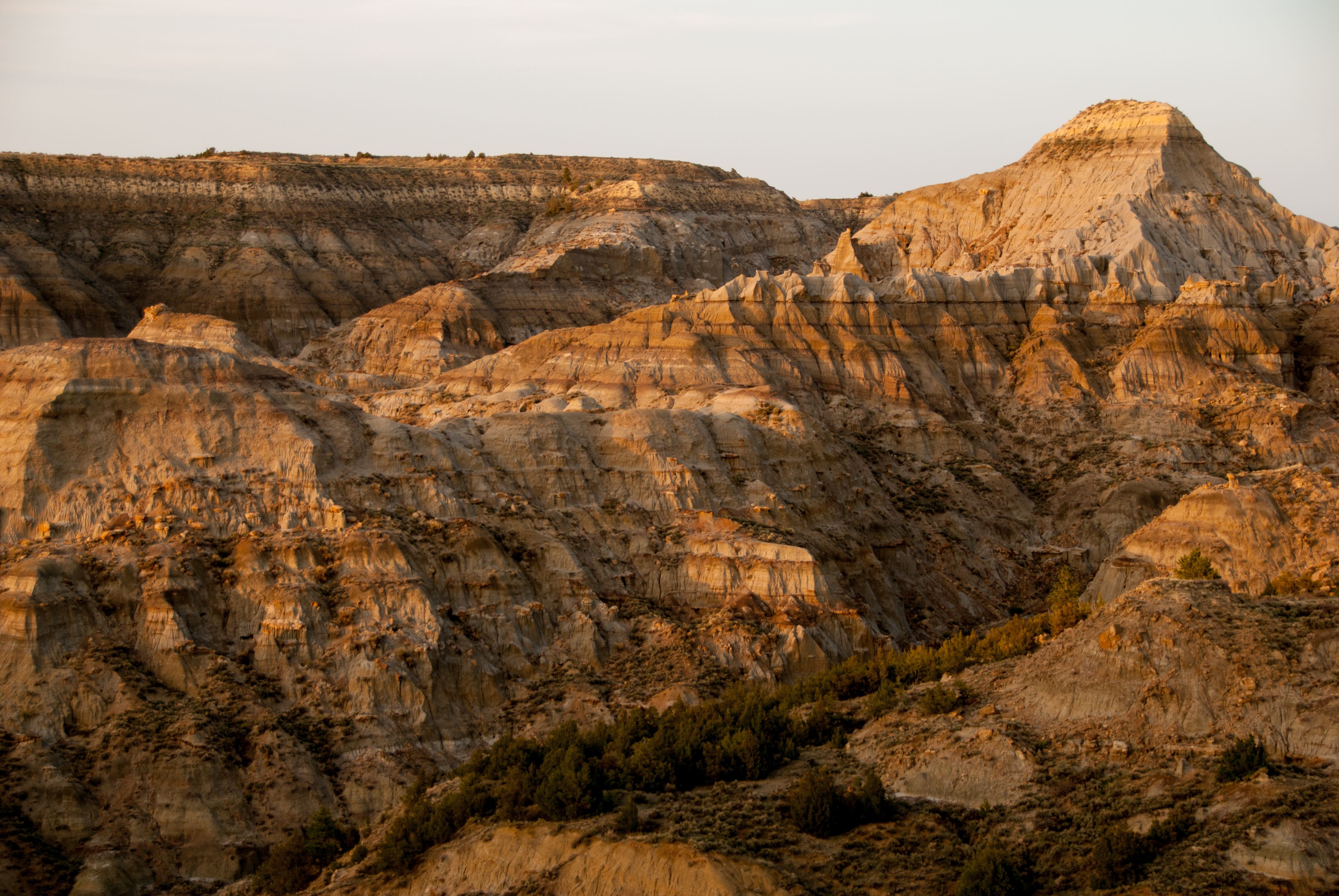 Early Winter Yurt Life in Makoshika State Park