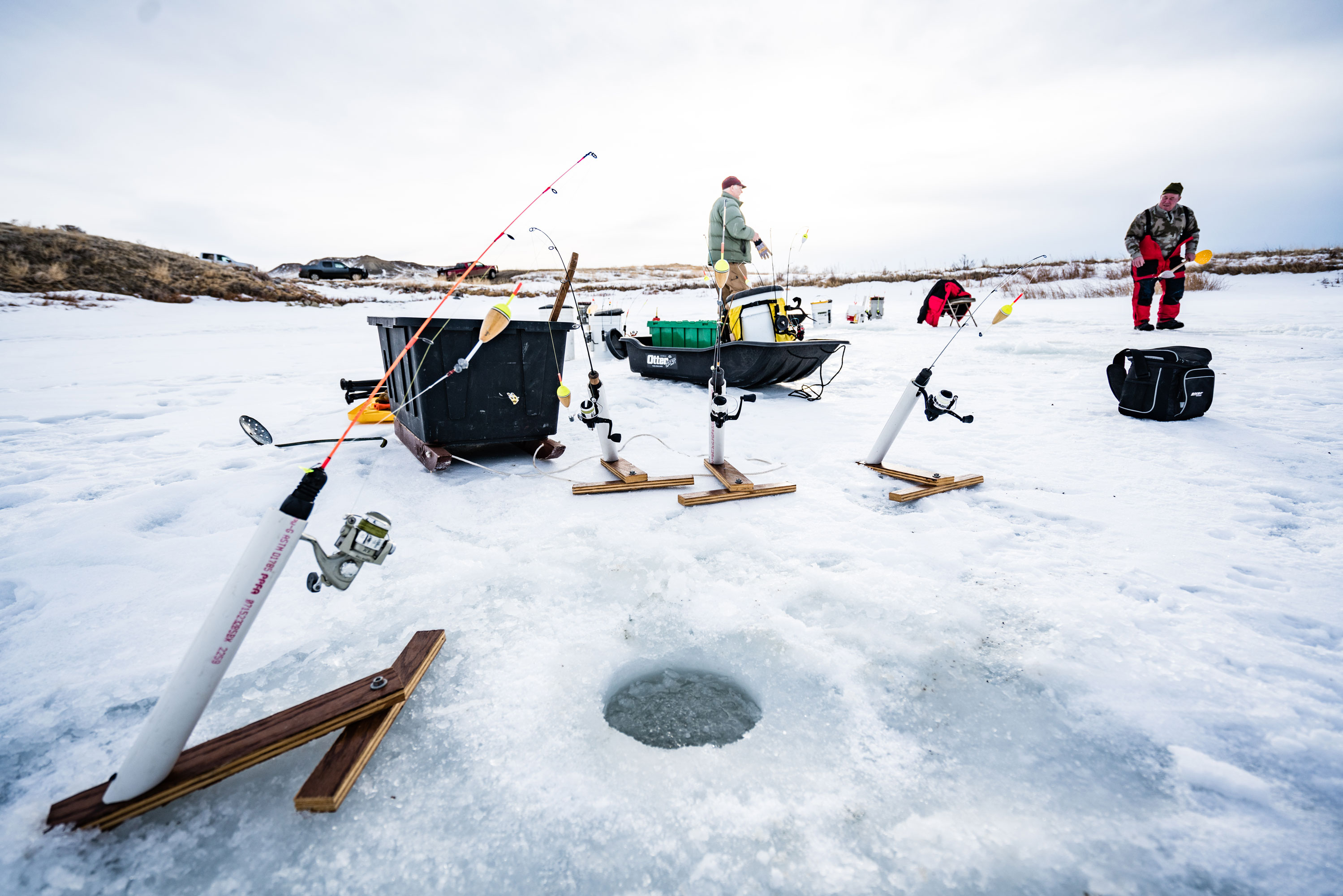 Dig a Hole and Hook Up: It’s Ice Fishing Season in Montana